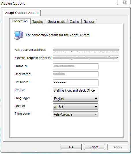 Download the Adapt Outlook Add-In