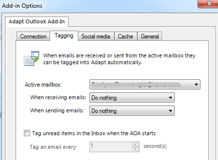 Download the Adapt Outlook Add-In